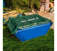 Heavy Duty Skip & Vehicle Nets - Cargo Net | Cargo Net | Outdoor Boot Storage | Storage Net | 300GSM Mesh / 3mm Skip Netting [5 Sizes] (Mesh/Tarp Skip Nets, 24ft x 12ft)