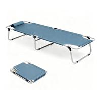 Heavy Duty Sleeping Cot, Portable Foldable Camping Bed for Home & Outdoor Use, Space-Saving Design, No Assembly Required, Extra Wide Size