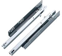 Heavy Duty SlideOut Drawer Guides with Soft Close Mechanism 6 Pairs Full Extension Ideal for Cabinets and Rage Solutions Perfect for Organizing Heavy Loads
