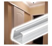Heavy Duty Sliding Door Track Kit with Smooth Rollers Perfect for Kitchen Cabinets Wardrobes & Folding Panels Indoor/Outdoor Use Easy Installation &Design