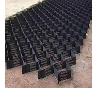 Heavy Duty Slope Retaining Wall Block - Erosion Control Mesh for Soil Sand Grass and Rock Filling - Supports Up to 800kg - 10cm/4" High 1x5m/3.2x16.5 ft Size