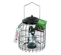 Heavy Duty Small Bird Seed Feeder Gardman Dark Grey One Size