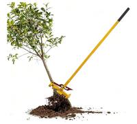 Heavy Duty Small Tree Root Puller Tool, Manual Stump Removal Sapling Extractor, Stand Up Fence Post Puller, for Removing Small Trees, Bushes and Posts