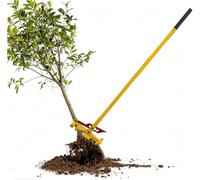 Heavy Duty Small Tree Root Puller Tool Stand up, Leverage Stump Remover Equipment for Broken Fence Post, Heavy Duty Snow Stake Extraction Lifter of