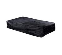 Heavy Duty Snooker Pool Table Dust Cover Anti-uv Tear Resistant Polyester Fabric Furniture Cover Black (160*115*50cm)