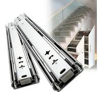 Heavy Duty Soft Close Drawer Slides 10-60 Inch, Full Extension Ball Bearing Slides for Kitchen & Dresser, 265 Lb Capacity, 28in/700mm & 16in/400mm Options