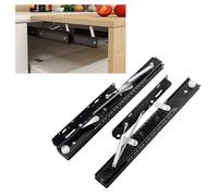 Heavy Duty Soft Close Drawer Slides 52cm Thickened Steel for Table and Desk Smooth Gliding Silent Operation and Reliable Drawer Hardware