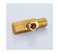 Heavy-Duty Solid Brass Triangle Valve for Faucet Hot & Cold Water Control Leak-Proof Design Ideal for Kitchen & Bathroom Plumbing