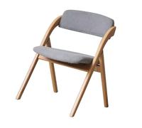 Heavy-Duty Solid Wood Folding Chair - Portable Conference & Office Stool, Ideal Dining & Utility Seat for Home Use, Stable & Comfortable Seating Solution