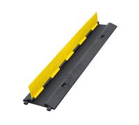 Heavy Duty Speed Bumps, Cable Protector Ramp with Flip-Open Cover, for Driveways, Parking Lots, Garages