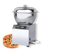 Heavy-Duty Spiral Dough Mixer, 8kg Capacity Commercial Dough Kneading Machine for Bread, Pizza, Roti, Dumplings, Stainless Steel Bowl, Touch Panel