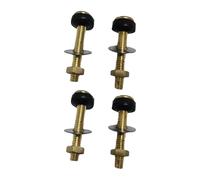 Heavy Duty Split Toilet Tanks Fastener Set With Rustproof Secure Sealing Gasket Tanks Mounting For Split Use Resistant Toilet Tank Bolts