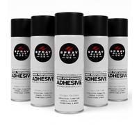 Heavy Duty Spray Adhesive 500 ml, Super Strong Carpet Adhesive Spray Glue, Multi-purpose Contact Spray Glue Adhesive, Spray Adhesive for Fabric, Carpet, Paper, Vinyl, Plastic, Foam, Wood, and Craft