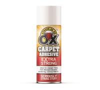 Heavy Duty Spray Adhesive 500ml - Extra Strong Contact Glue & Carpet Adhesive Spray - Ideal for Carpets, Tiles, Underlay, Fabric, Foam - Fast Tack, Quick Drying, Low Odour, Professional Grade