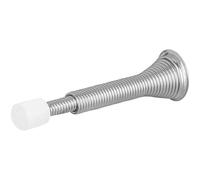Heavy Duty Spring Door Stop Flexible Wall and Door Guard with Rubber Tip Adjustable Length Spring Door Stop for Residential Use
