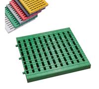 Heavy Duty Square Channel Grille Anti-Skid Drainage Cover for Sewers & Catch Basins, Ideal for High Traffic Areas