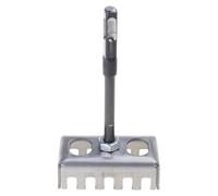 Heavy Duty Square Hole Cutter Slot Cutting Puncher Tool for 86 Type Electrical Box Installation Alloy Steel Construction Electrician Hole Tool