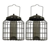 Heavy Duty Squirrel Proof Hanging Bird Nut Feeder Set