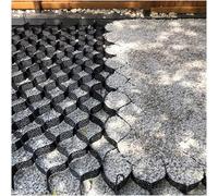 Heavy-Duty Stabilization System for Driveways & Gardens 5.1cm Thick Grid for Landscape Construction & Parking Areas Durable Ground Reinforcement Solution