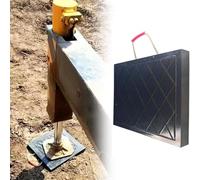 Heavy-Duty Stabilizer Pad - Non-Slip Outrigger Pad for Bucket Trucks, Trailers, Wreckers, Fire Engines - Ergonomic High-Density, Lightweight, Stackable with Handle