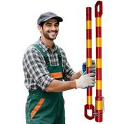 Heavy-Duty Stabilizer Tow Bar for Vehicle Recovery, Emergency Breakdown Solution with Two-Way Cushioning Technology