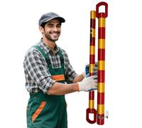 Heavy-Duty Stabilizer Tow Bar for Vehicle Recovery, Emergency Breakdown Solution with Two-Way Cushioning Technology