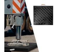 Heavy Duty Stabilizing Jack Pads for Enhanced Stability and Leveling on Cranes, Trailers, and Caravans