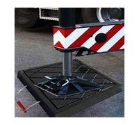 Heavy Duty Stackable Outrigger Pads for Jacks & Stabilizers, 11023 lbs Capacity, Portable Stabilizing Landing Pads, 1.2-3.2 in Thick, 70x70x6cm/27.6x27.6x2.4in