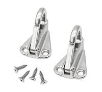 Heavy Duty Stainless Hooks - Stainless Steel Spring Hook for Wall | Boat Buckle Accessories, Engineering Safety Hardware for Kitchen RV Bathroom Shower Room Garage Apartment