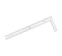 Heavy Duty Stainless Steel 90 Degree Angled Measuring Ruler Tool With Hanging Hole For Accurate Engineering Measurements Precise Angled Measurement Tool