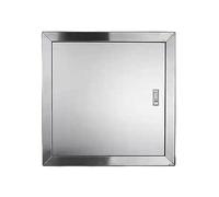 Heavy Duty Stainless Steel Access Panel with Touch Latch - Hidden Door Cover for Plumbing & Electrical Custom Sizes for Bathroom Kitchen Laundry Outdoor Fir 200x200mm/7.9x7.9in)