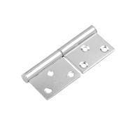 Heavy Duty Stainless Steel Ball Bearing Door Hinges - 1pc Detachable Lift-Off Flag Hinges for Wooden & Metal Doors, Smooth Operation, Rust Resistant, Easy Installation