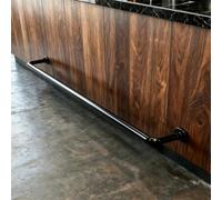 Heavy Duty Stainless Steel Bar Foot Rail Kit