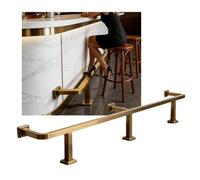 Heavy-Duty Stainless Steel Bar Foot Railing, Commercial Restaurant Pub Rest Rail, Home Kitchen Island Leg Footrest Pole, w/Screws(2.7M/8.86FT)