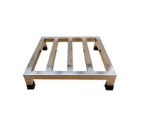 Heavy Duty Stainless Steel Base Stand, Adjustable Support Platform for Planters and Appliances, 550 lbs Capacity, Rust Resistant, Floor Protection