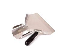 Heavy Duty Stainless Steel Catering Chip French Fry Bagger Scoop Right Handle