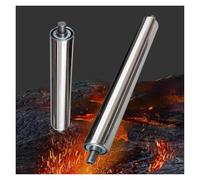 Heavy Duty Stainless Steel Conveyor Rollers - 16 Inch Length, 2 Pack, Ideal for Woodworking and Industrial use(L700MMxDia25MM)