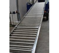 Heavy Duty Stainless Steel Conveyor Rollers, Unpowered Gravity Belt System, Width 60cm, Lengths 2/4/6/8/10/12/14/16/18/20 Feet(1m/3.3ft)