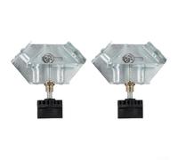 Heavy Duty Stainless Steel Corner Clamps Set 90 Degree Right Angle Alignment Tool For Woodworking Welding Cabinet Making Picture Frames Diy Crafts Silver Color 2 Pieces Open Closed Style Precision(A)