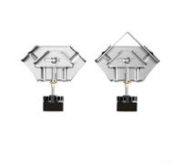 Heavy Duty Stainless Steel Corner Clamps Set 90 Degree Right Angle Alignment Tool For Woodworking Welding Cabinet Making Picture Frames Diy Crafts Silver Color 2 Pieces Open Closed Style Precision(C)
