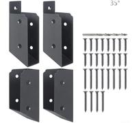 Heavy Duty Stainless Steel Deck Bracket For 2x4 Timber Featuring Multi Angle Design With 25 30 35 Degree Settings For Outdoor Railings(35°)