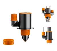 Heavy Duty Stainless Steel Drain Connector For Washing Machines Featuring Block Technology And For Rapid Flow Structure To Prevent Backflow Issues(B)
