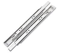 Heavy Duty Stainless Steel Drawer Slides, Full Extension Roller Runners, 600mm, 45kg Capacity, Ball Bearing Design for Kitchen and Furniture Use