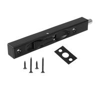 Heavy Duty Stainless Steel Flush Bolt Box Style Design French Doors Sliding Doors Easy Installation in Black Modern Versatile Lock