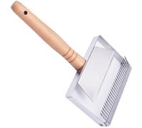 Heavy Duty Stainless Steel Fork Wood Handle Fork Beekeeping Equipment Tool Equipment Ergonomic Beekeeping Equipment Practical Maintenance Tool