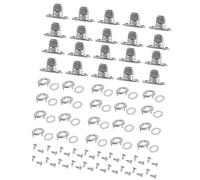 Heavy Duty Stainless Steel Material Twist Lock Fastener Turn Button Eyelets and Studs 20 Pack for Boat Furniture