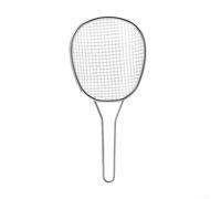 Heavy-Duty Stainless Steel Mesh Strainer with Long Handle for Efficient Cooking | Pasta Draining | and Rinsing Grains in Home Kitchens(Fine)