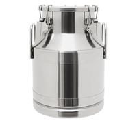 Heavy Duty Stainless Steel Milk Jug - 10L Airtight Milk Pail with Sealed Lid, Durable Liquid Container for Freshness, Ideal for Dairy Storage, Farm Use & Kitchen