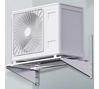 Heavy Duty Stainless Steel Mini Split Condenser Bracket, Outdoor Wall Mount for Ductless AC & Heat Pump, HVAC System Support, Air Conditioner Shelf