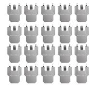 Heavy Duty Stainless Steel Picture Hangers 20Pcs Reusable Framed Artwork Claws for Drywalls No-Drill Wall Mounting Easy Removal Picture Hook